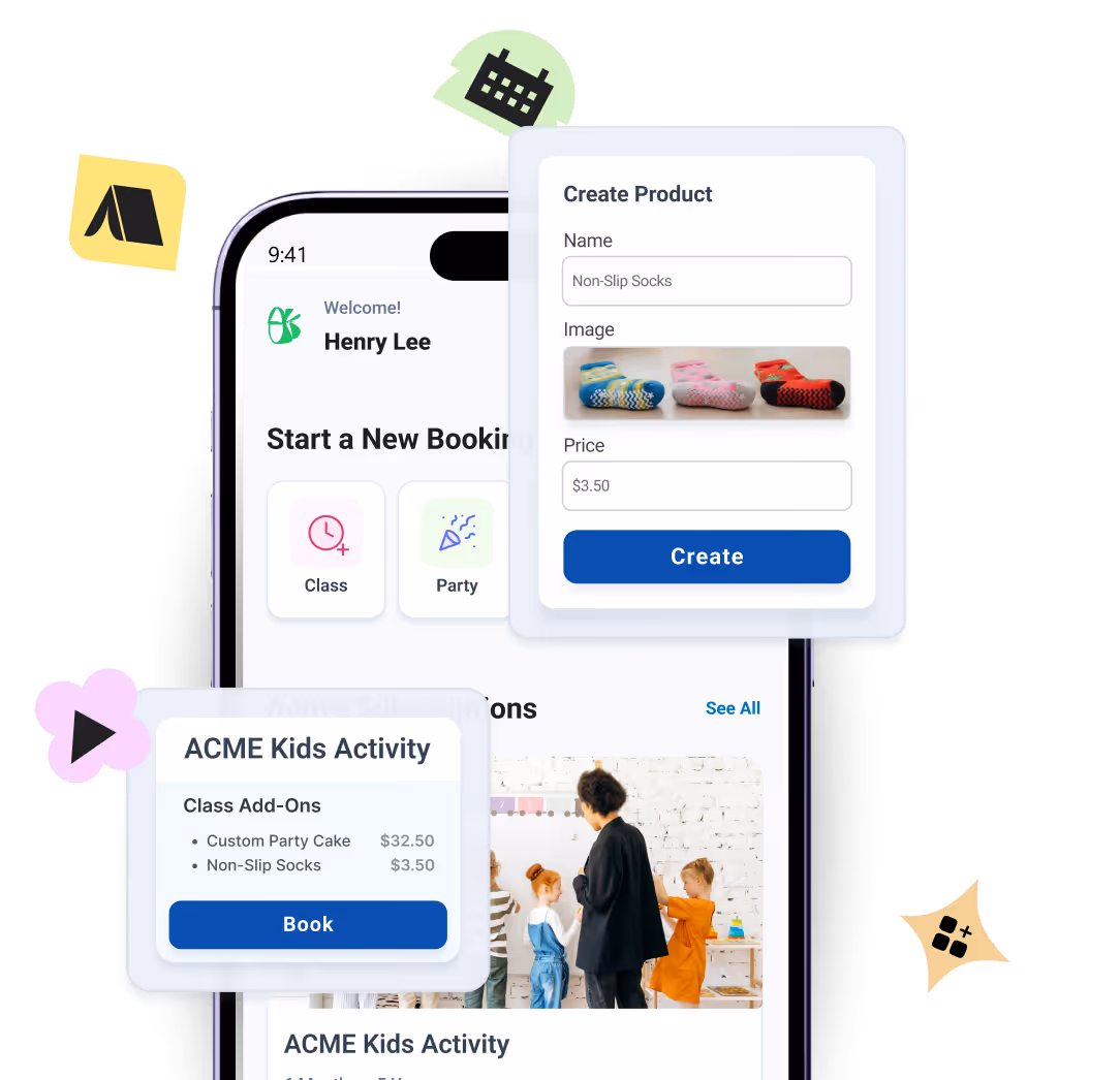 Manage your children's activity center easily with Omnify