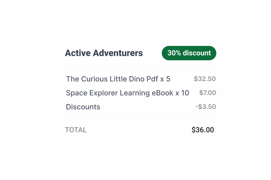 Provide discounts seamlessly with Omnify