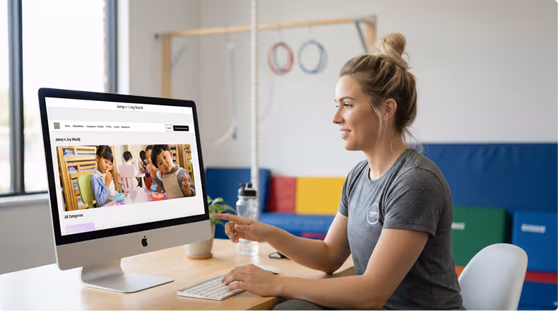 Omnify Kids' activity software 