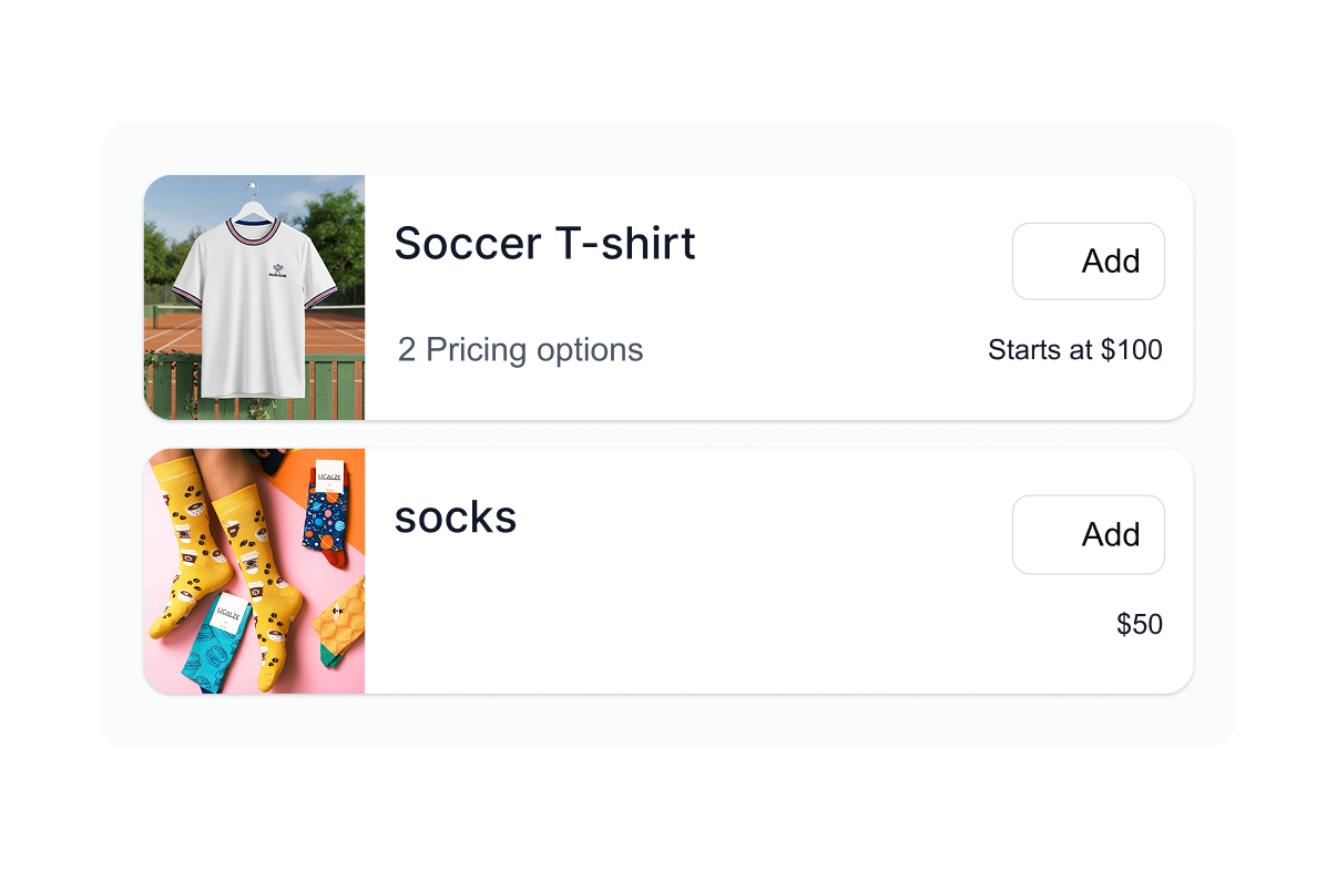 Start selling your camps easily