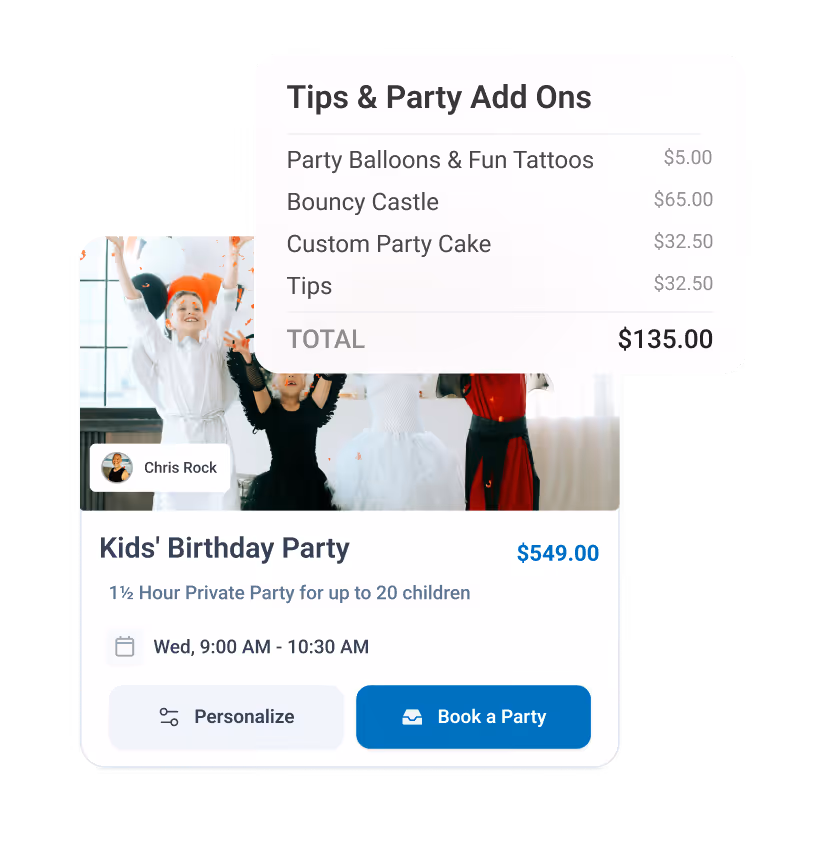 Provide gift card coupons that's easier for your clients to buy 