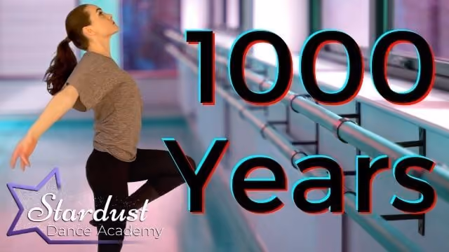 Learn beautiful Lyrical Choreography routine with Tutorial to Christina Perri's 1000 Years song.
