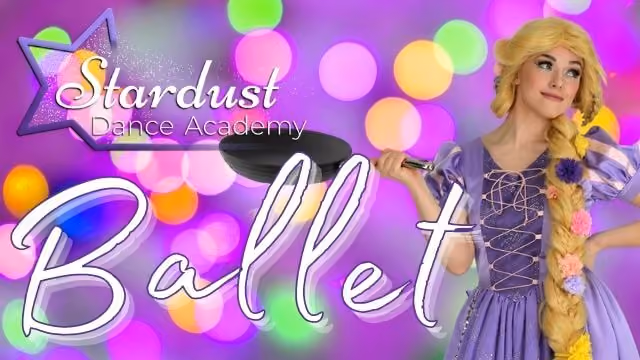 Beginner's Ballet Class with dances taught by Miss Hannah and Rapunzel! Perfect for Tangled fans.