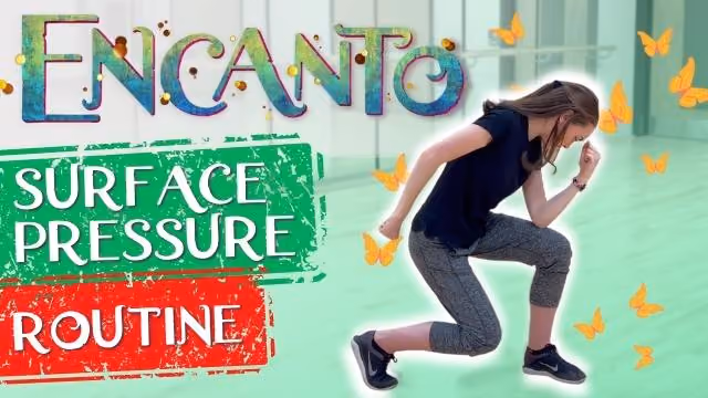 Learn a fun and upbeat Dance Routine to "Surface Pressure" from Disney's new ENCANTO movie!