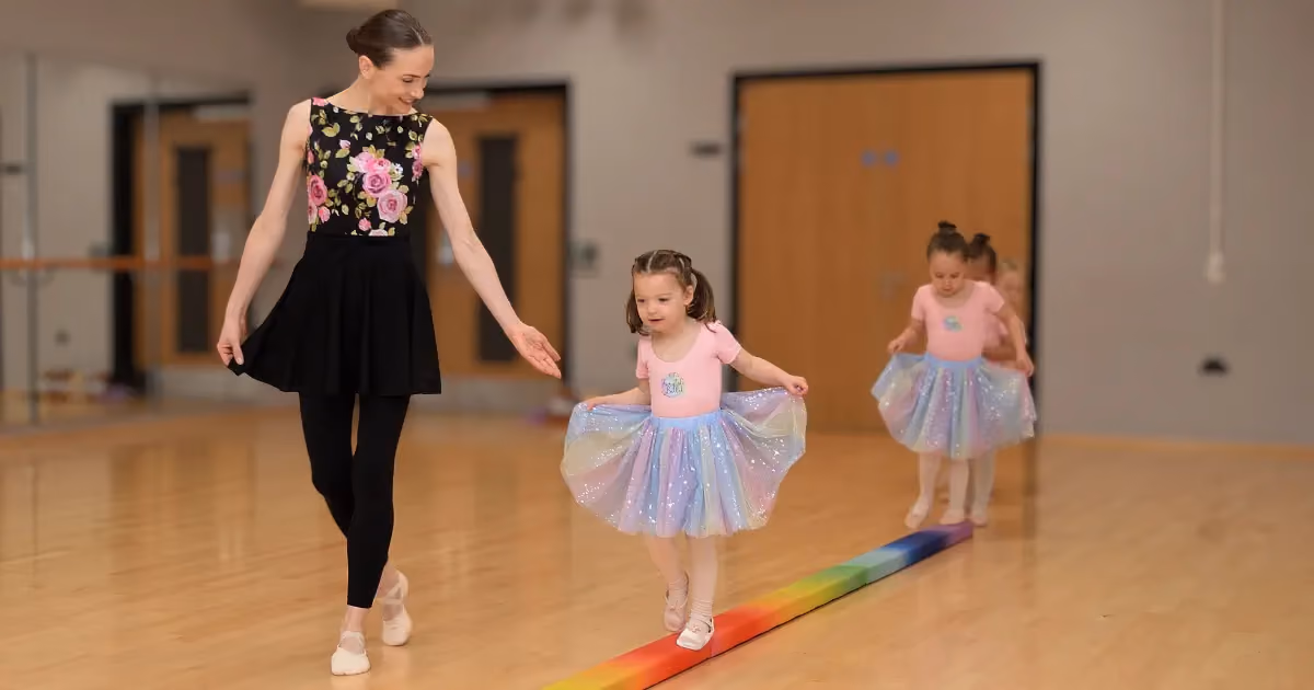 Children dancing in a Stardust Dance Academy class