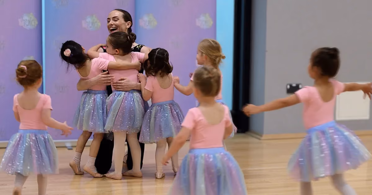 Children dancing in a Stardust Dance Academy class