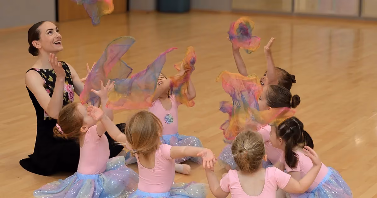 Children dancing in a Stardust Dance Academy class