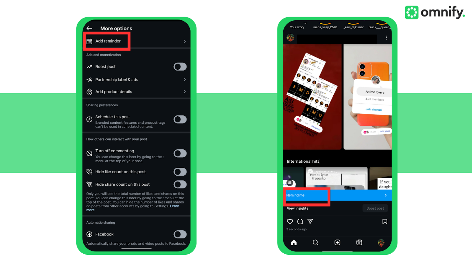 Instagram reminders can be useful in instagram for business to bring more engagement and increase signups and follower count