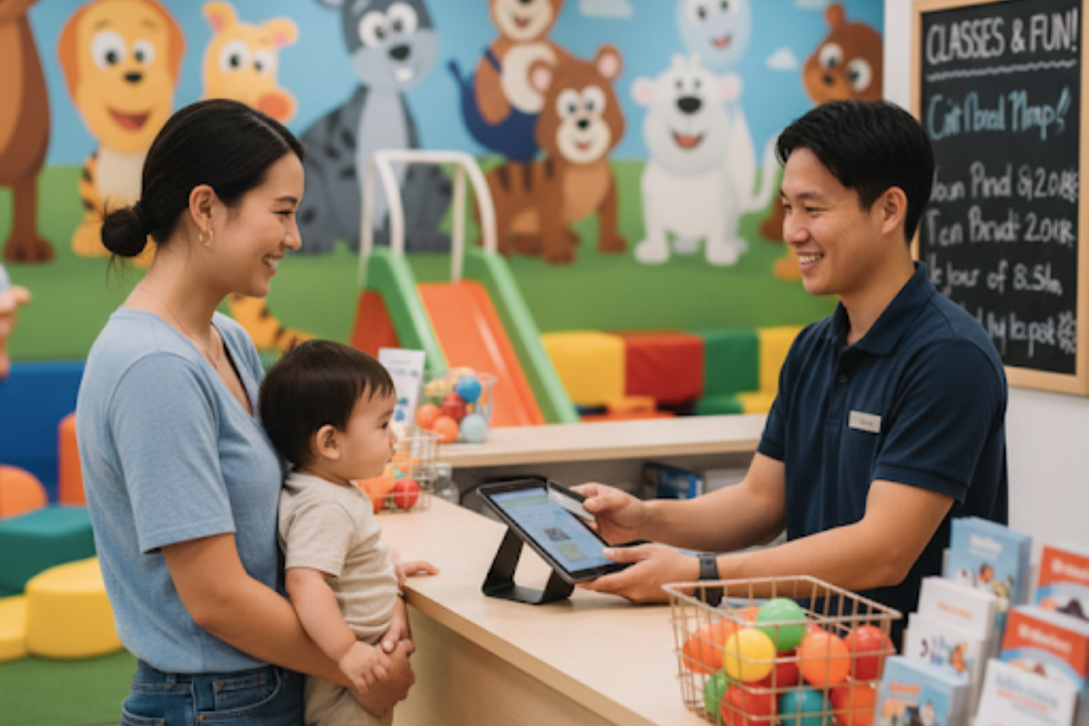 Omnify party booking software allows businesses to receive payments in deposits, tips etc