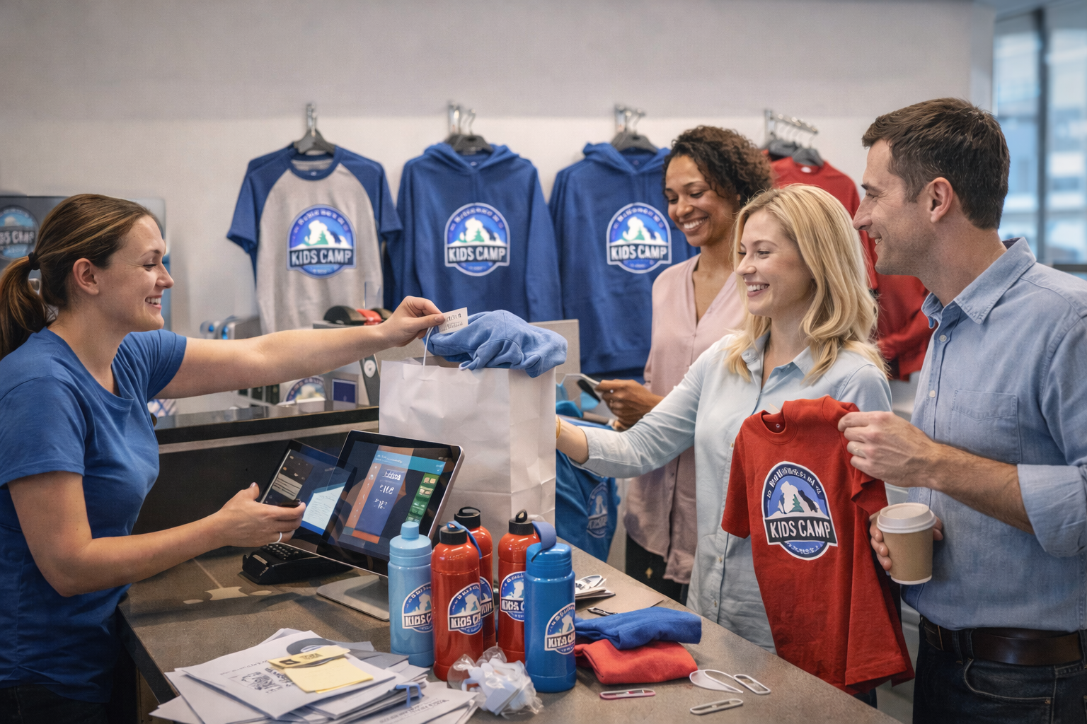 Sell your merchandise easily with your online programs 