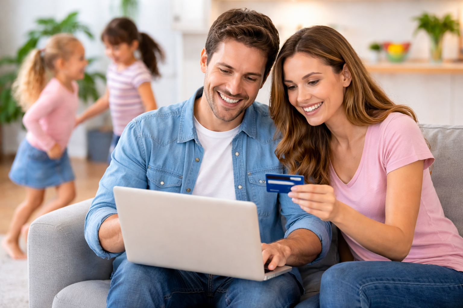 parents making online dance class bookings via branded service store