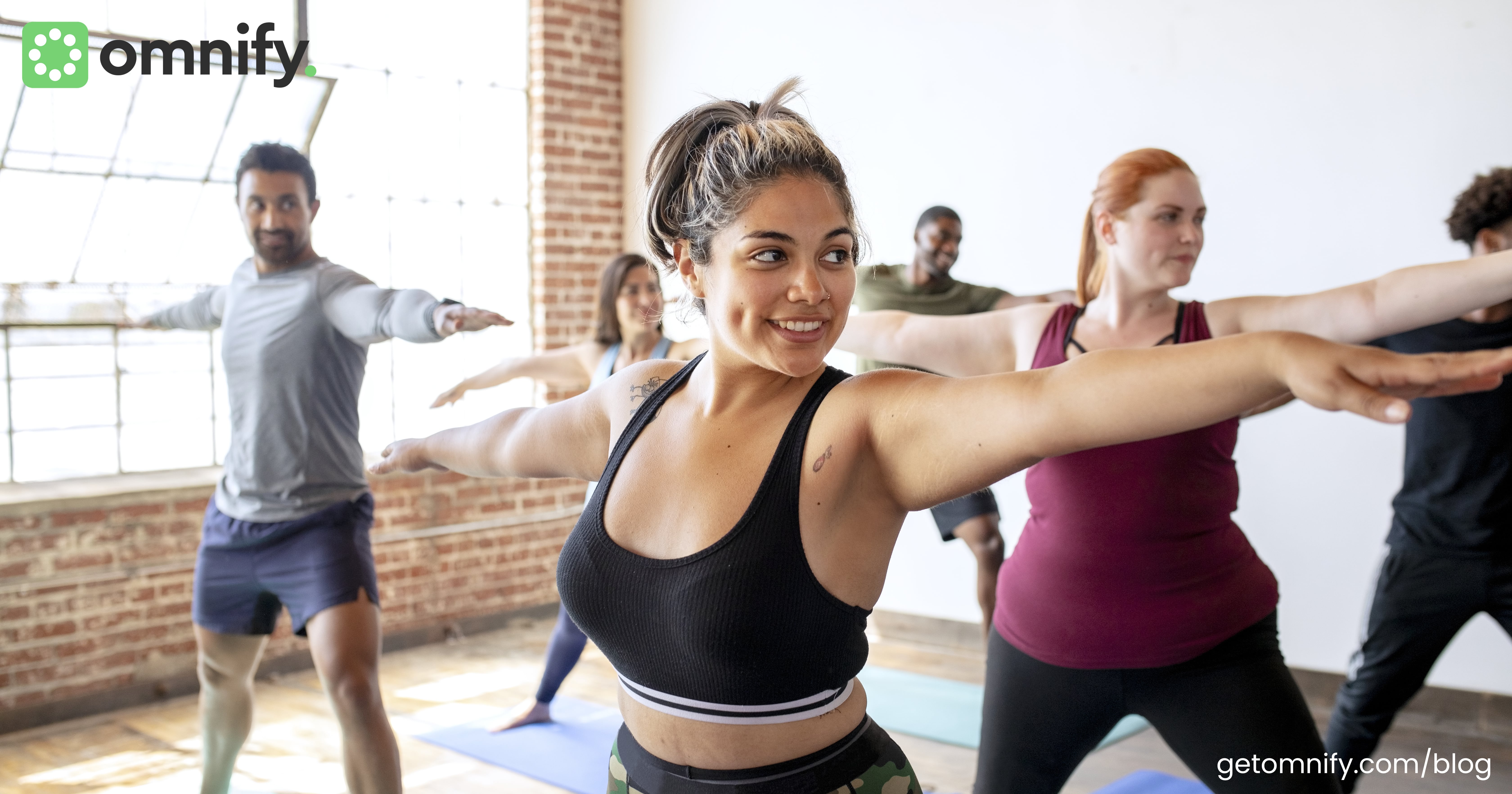 A fitness coach training her student
