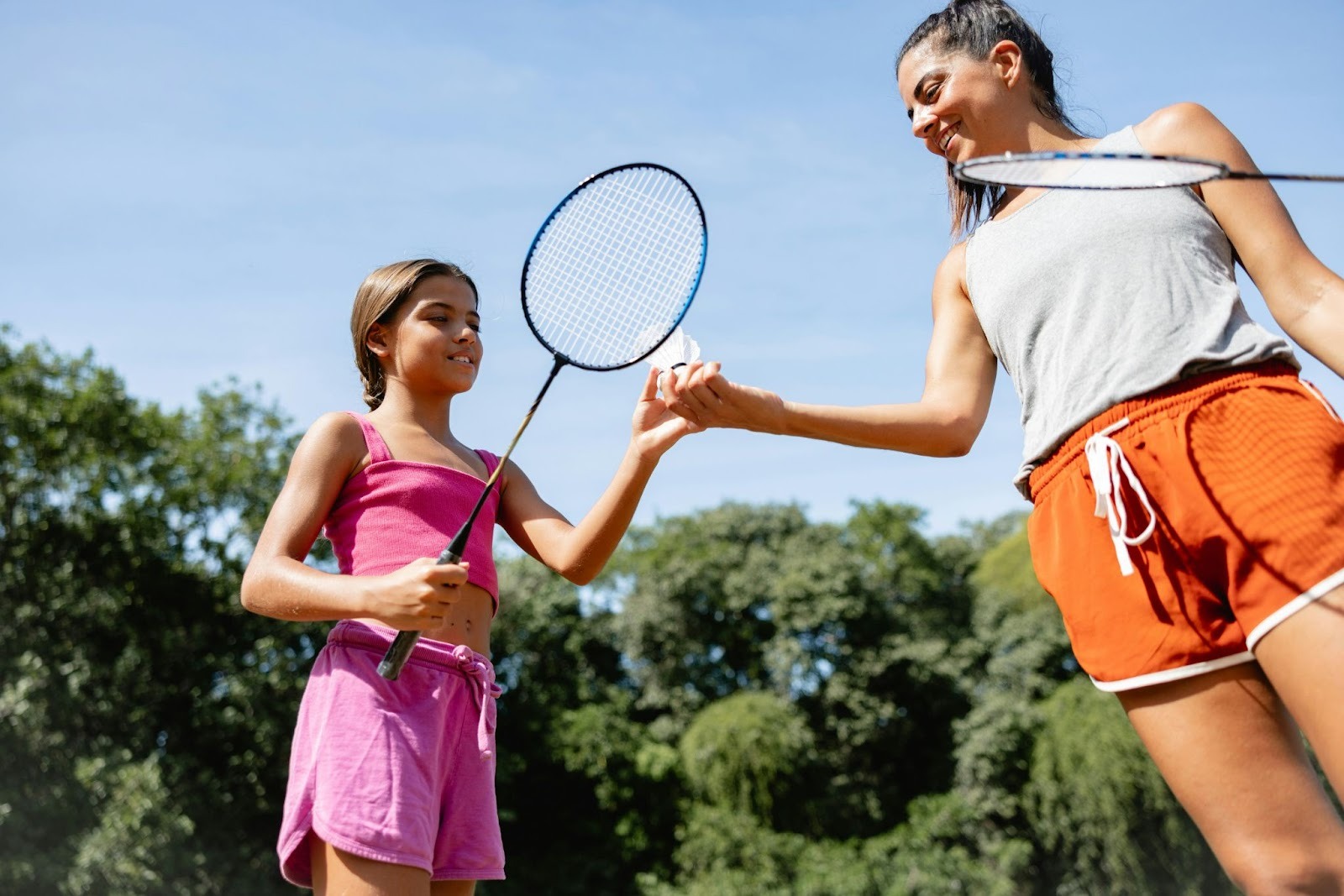 Badminton coach for court programs