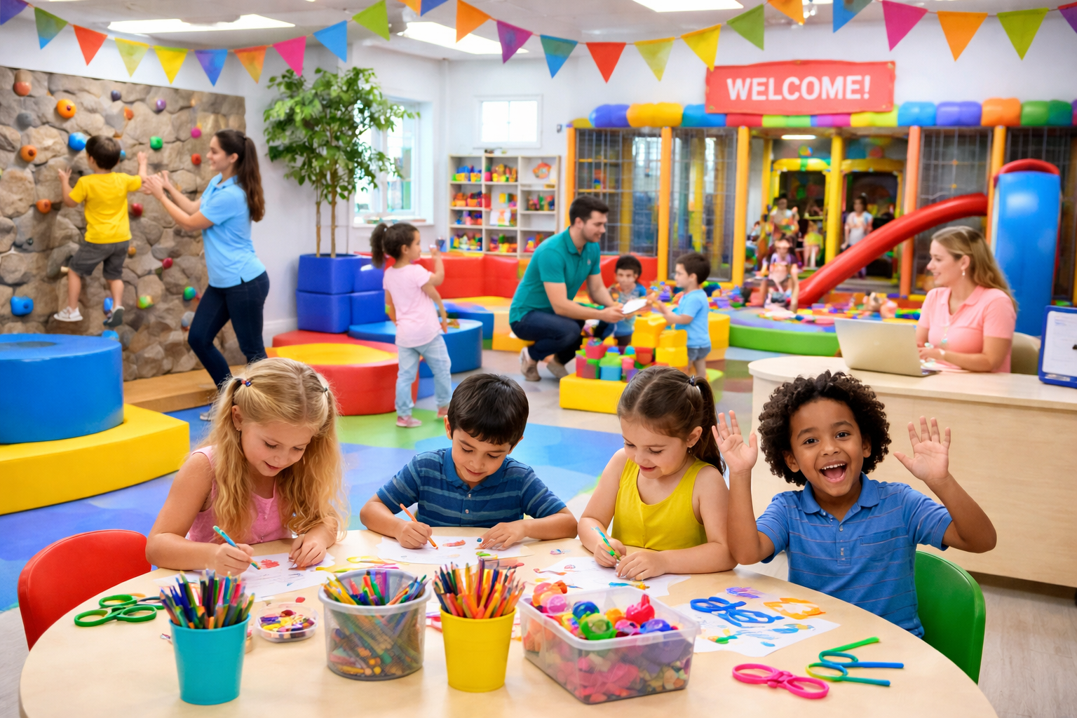 Kids activity center franchise 
