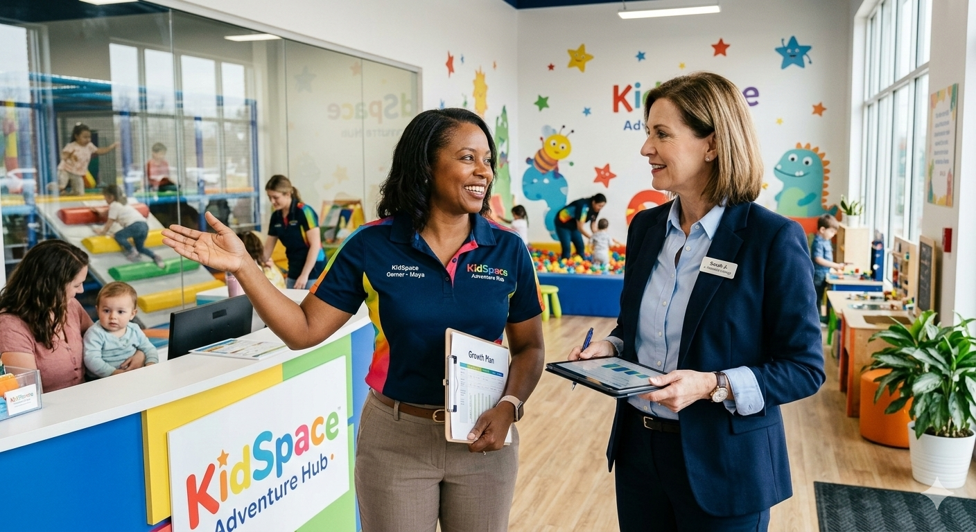 Kids' activity franchise management