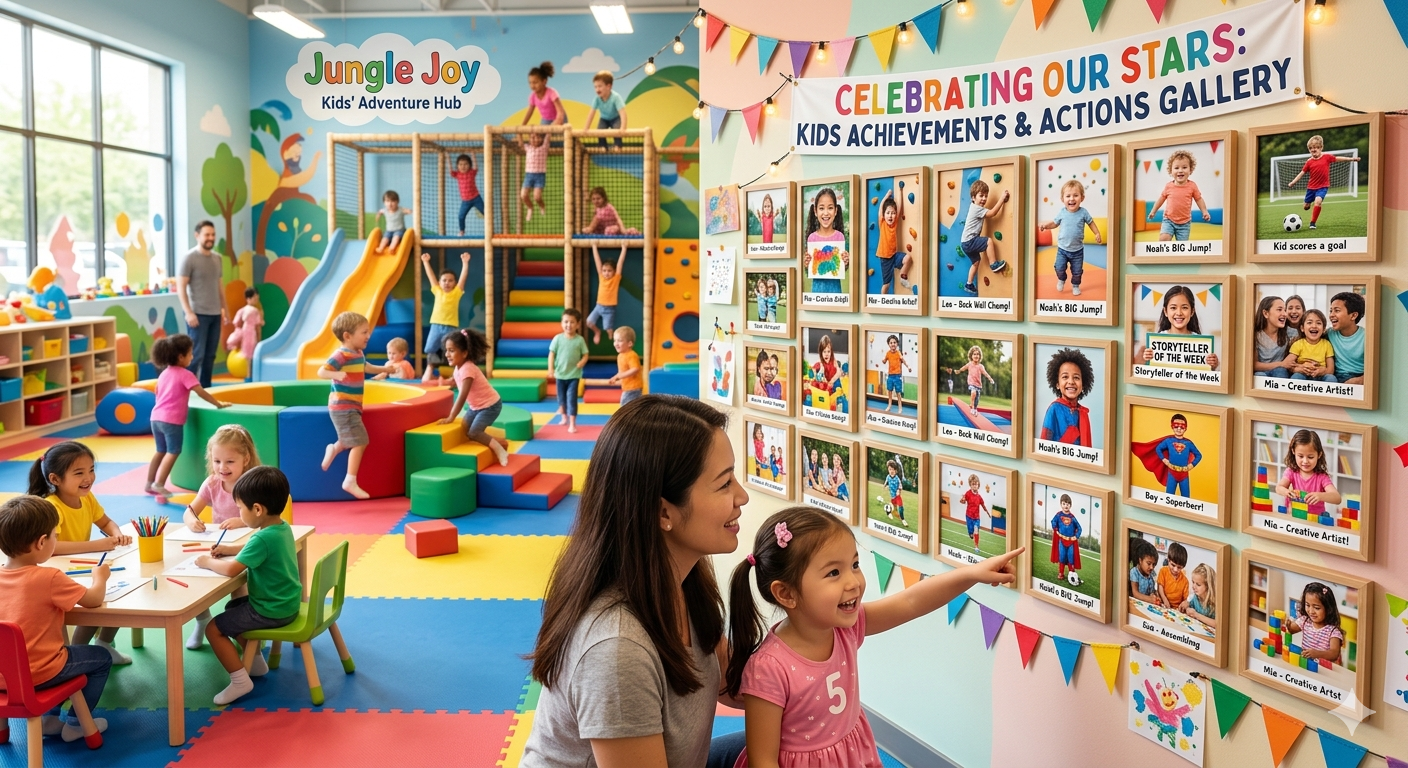 how to build a photo library for kids’ activity center
