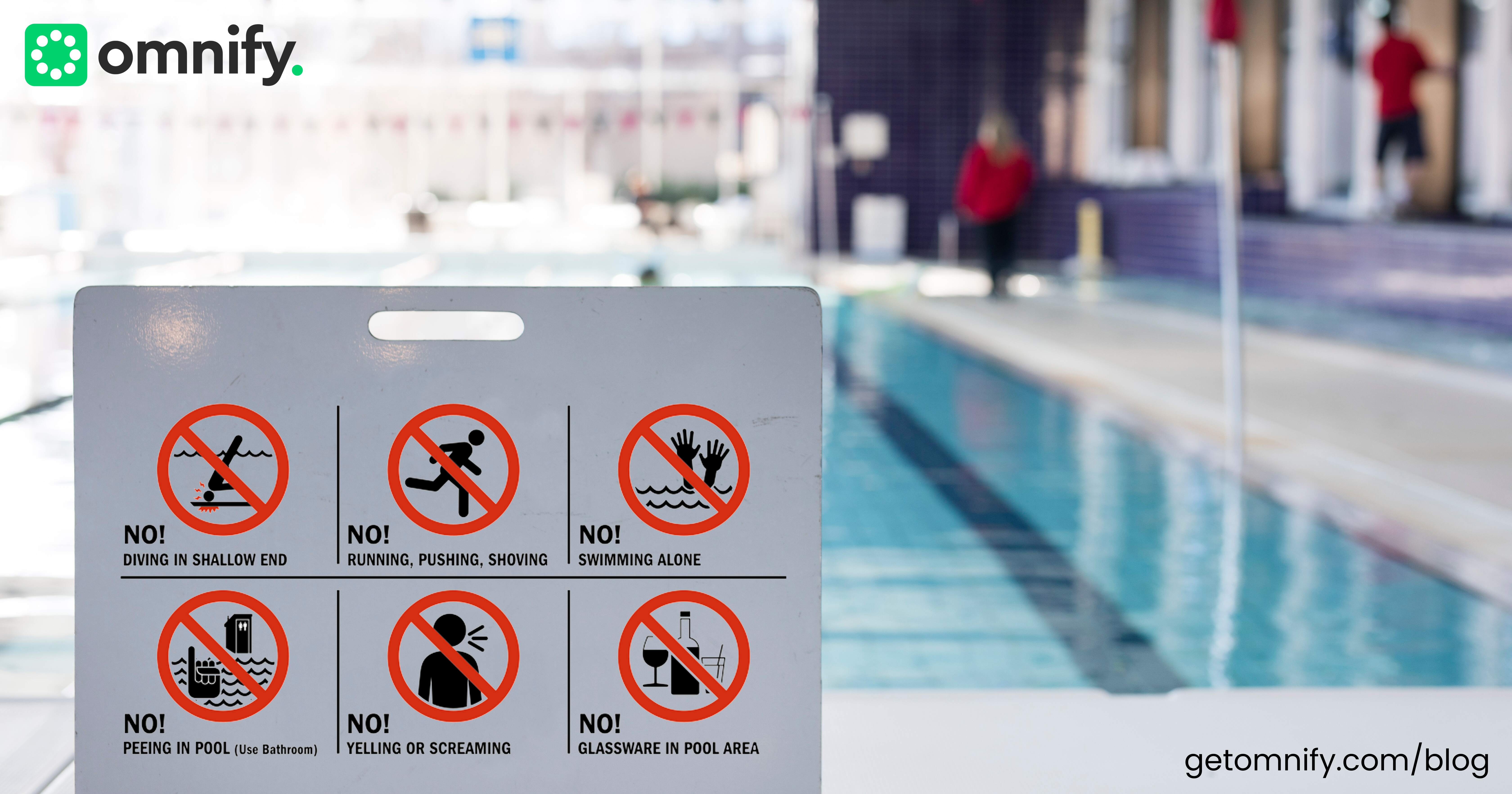 Reviewing your pool's rules can help your members swim safely.