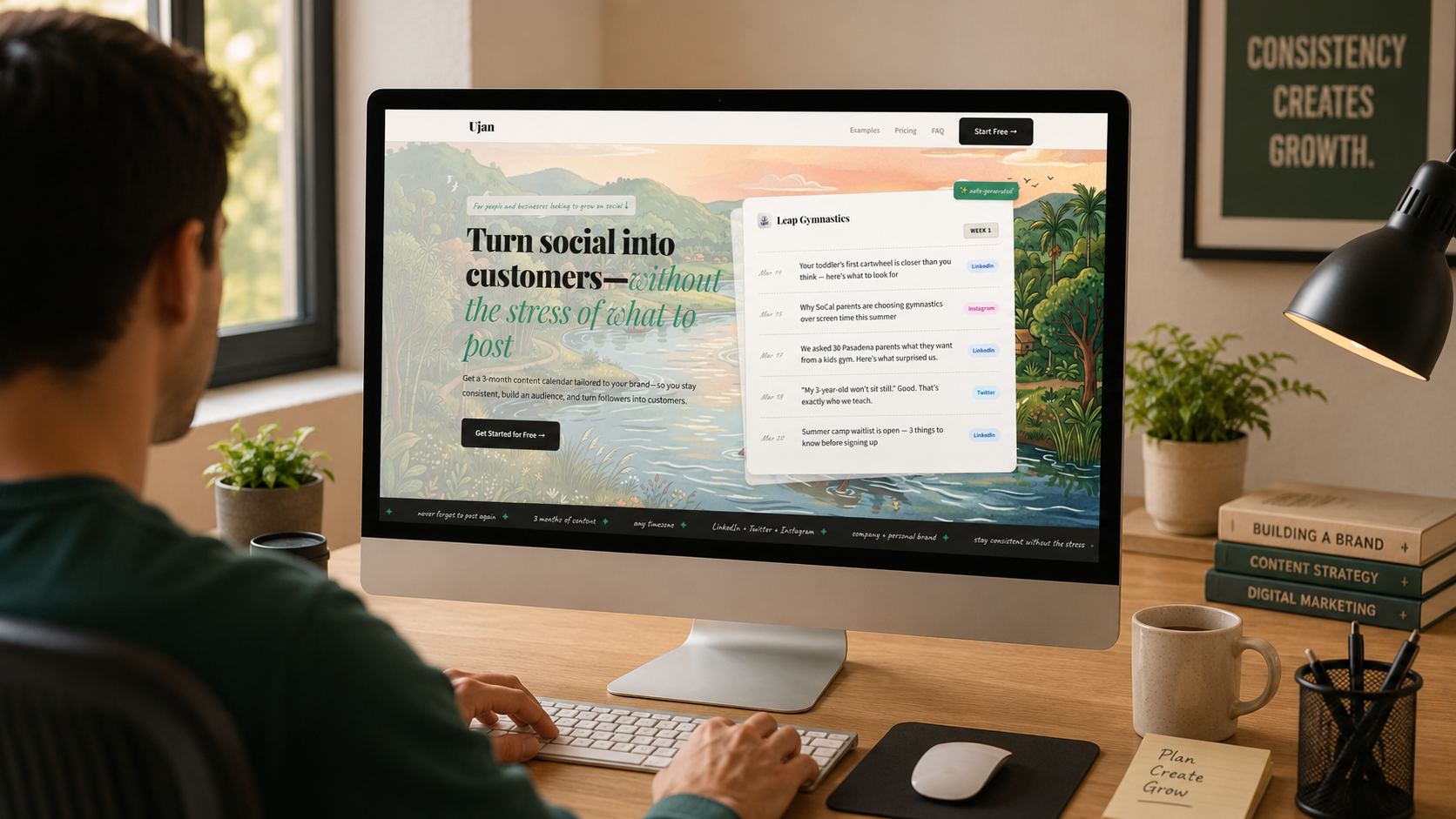 ujan content generator