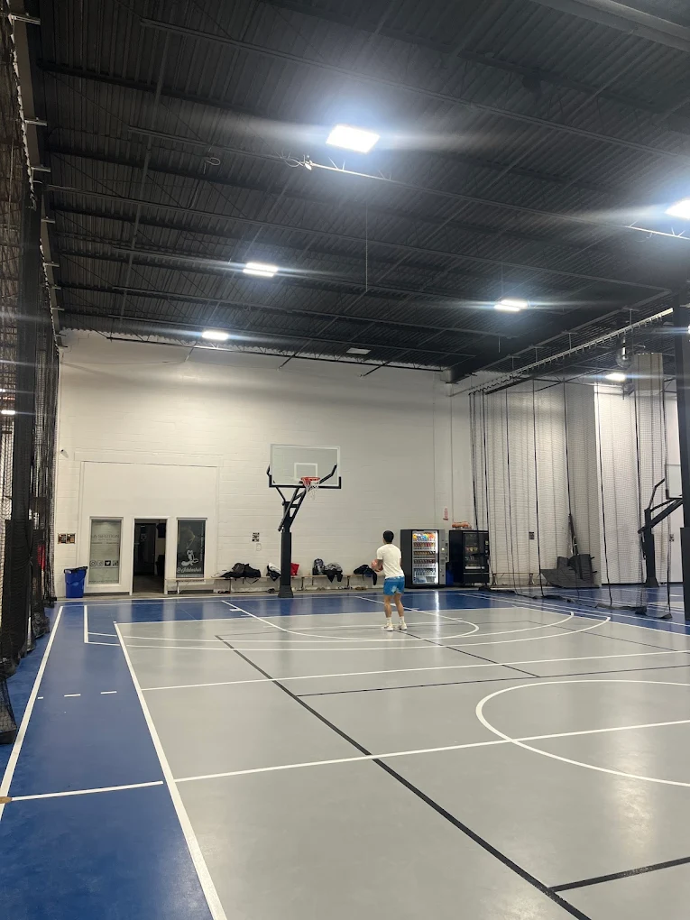 Indoor basketball training at The Colosseum Markham