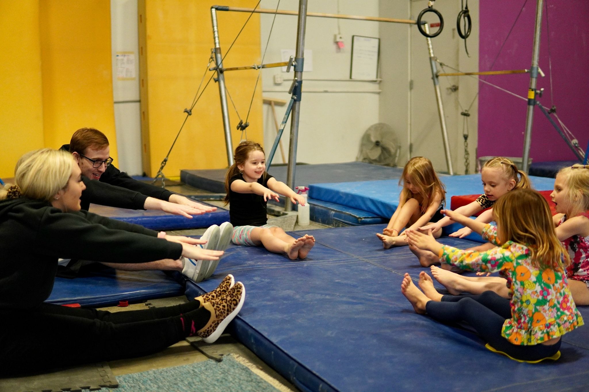 children's gym class