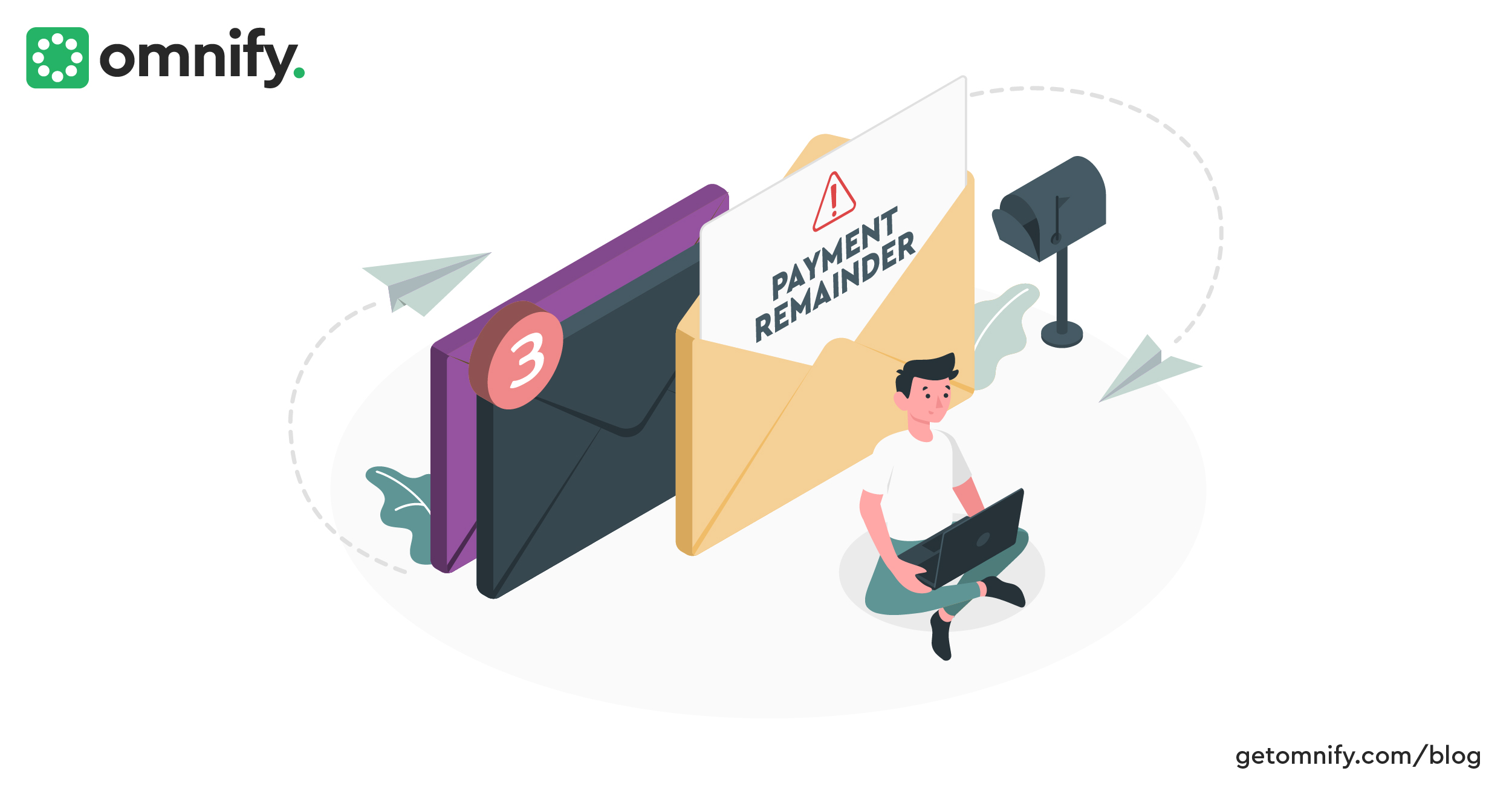 Set up payment reminder emails for scheduling payments