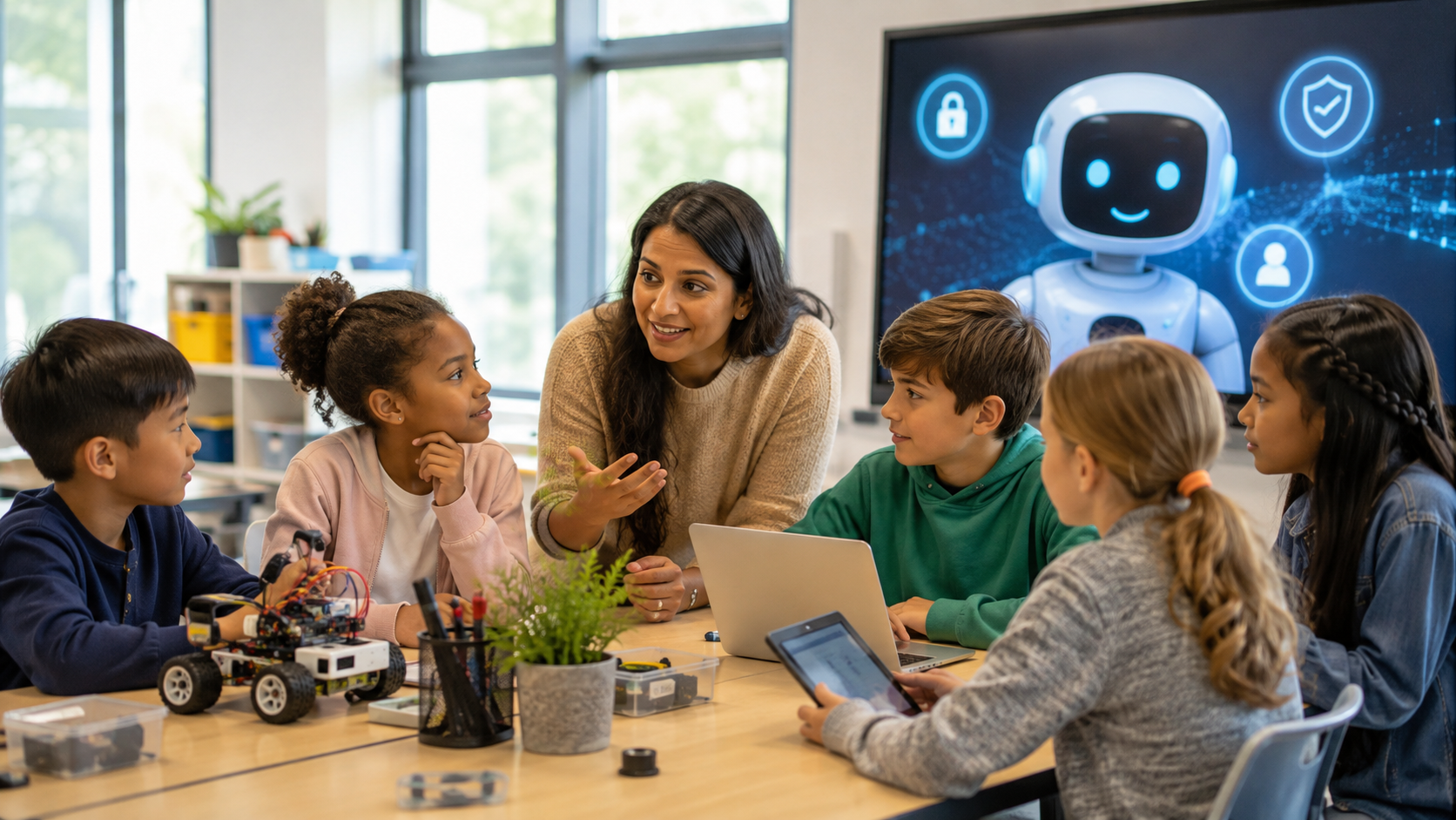 How STEM Educators Can Teach Responsible AI Use to Young Students