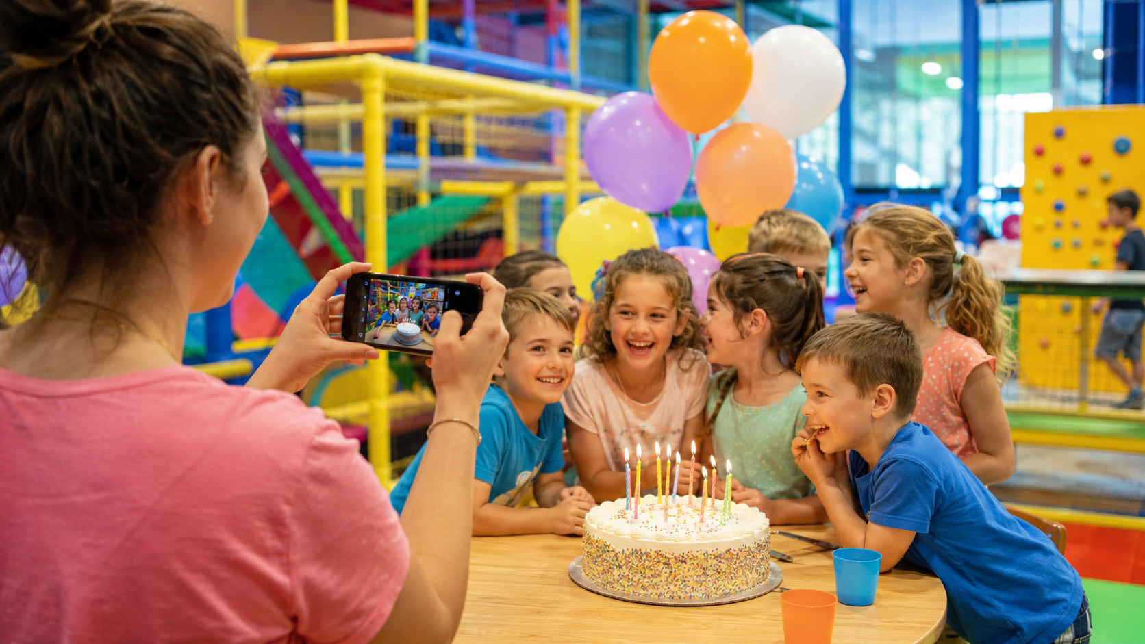 How to showcase. a birthday party