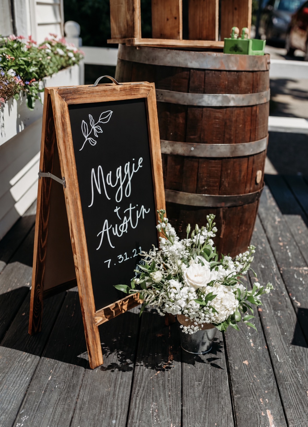 Hand-lettered signage and artwork by Ashley Devin Designs
