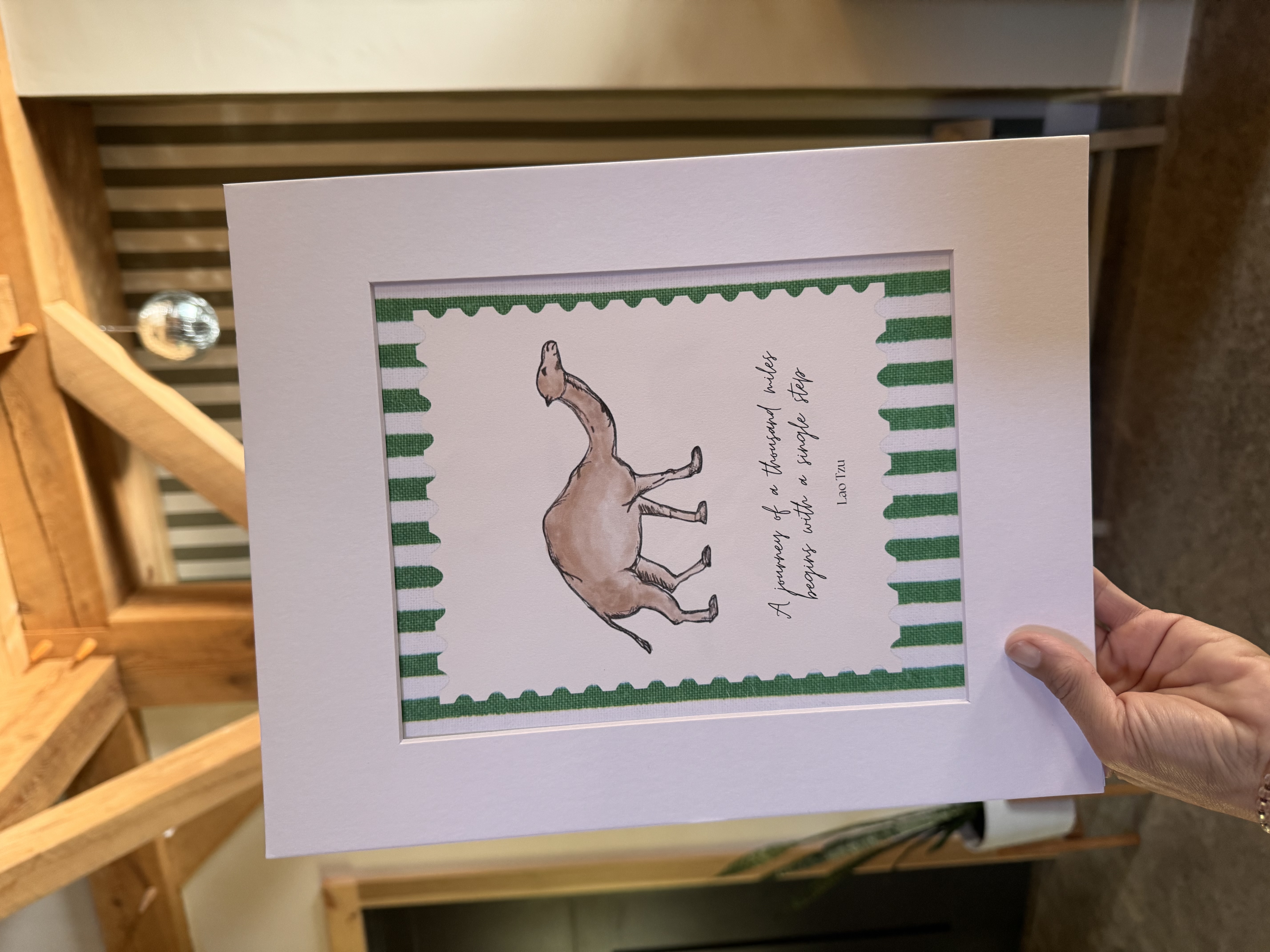 Hand-lettered sign and artwork by Ashley Devin Designs