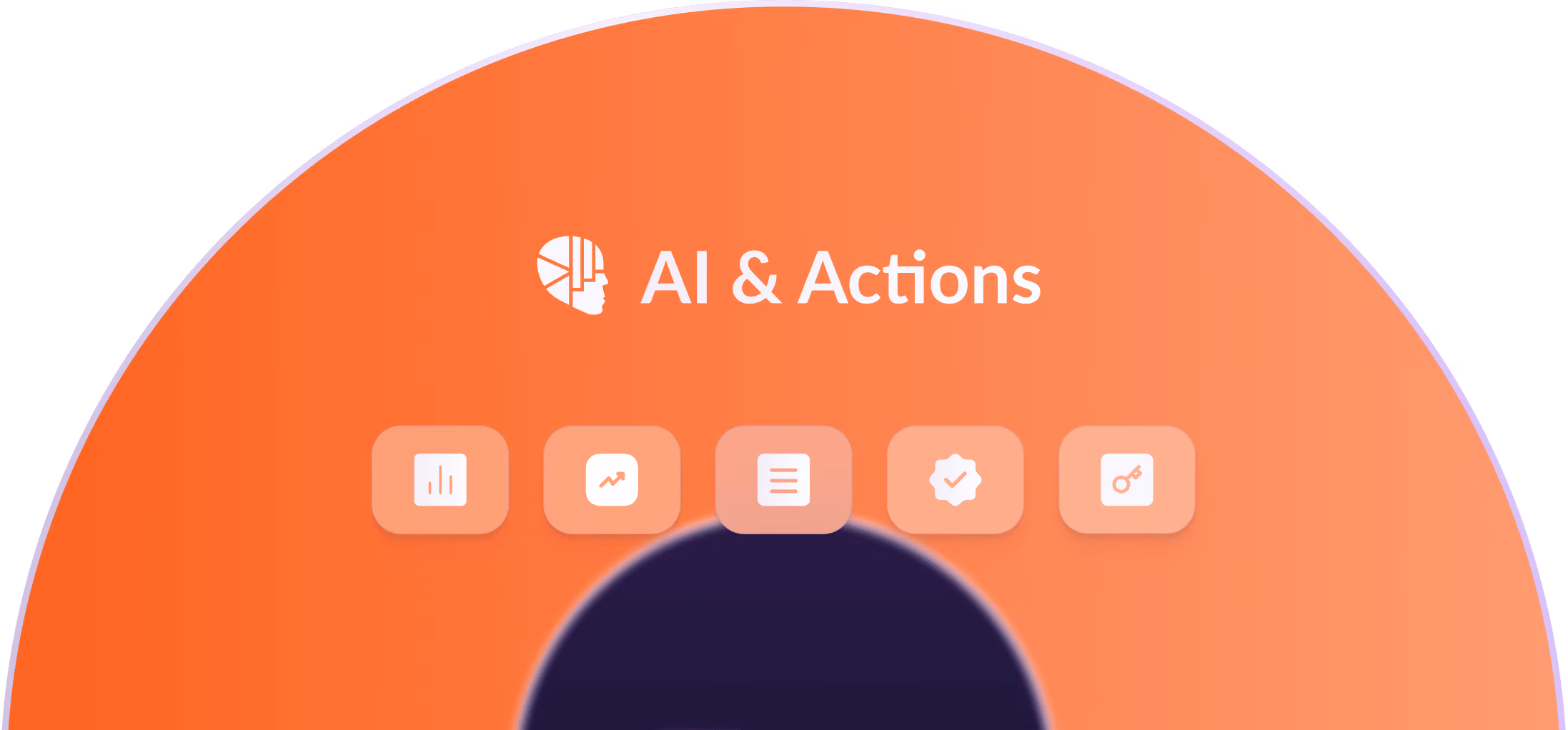 contact center AI and actions