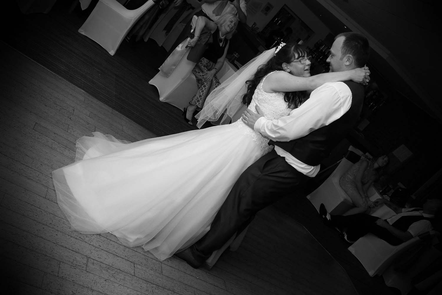 Bride and Grooms first dance.