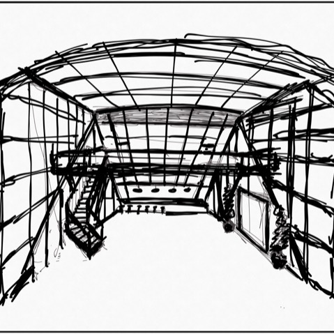 Rough Sketch Sketch of interior