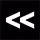 White double left-pointing angle quotation marks on a black background.