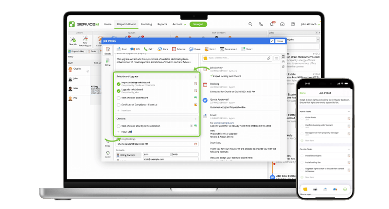 Checklists can now be edited, reordered, and completed on both web and mobile
