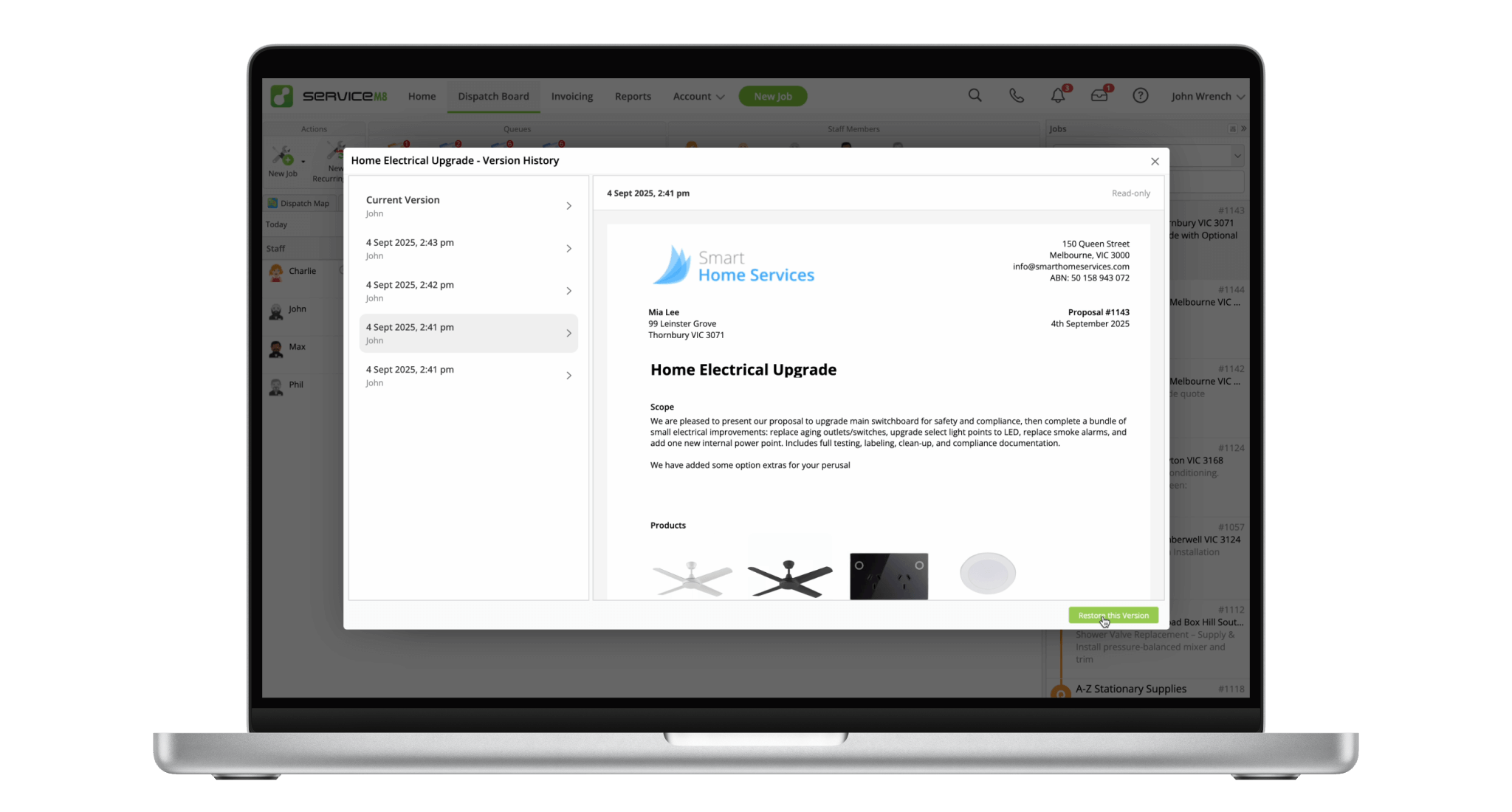 A new way to streamline and systemise your pricing, quoting & invoicing