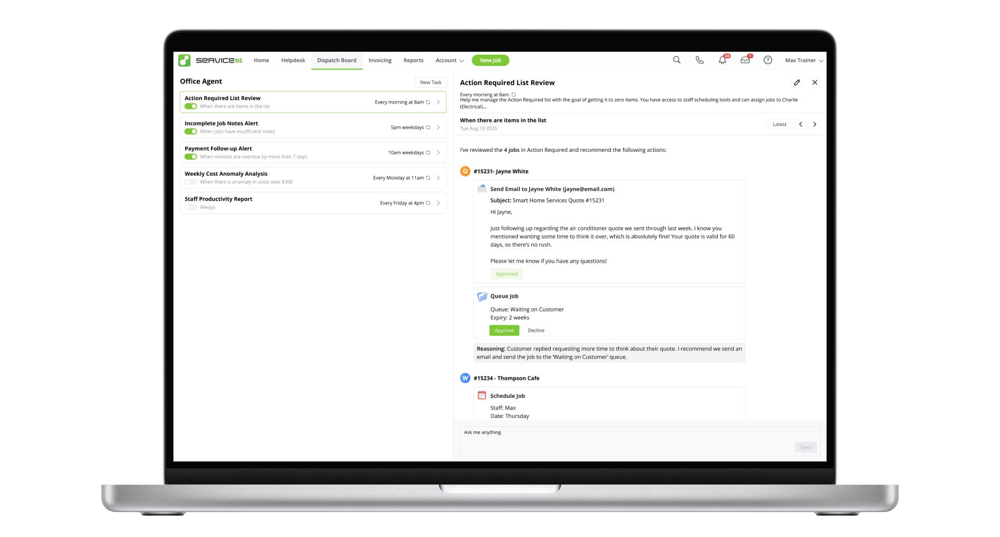 A new way to streamline and systemise your pricing, quoting & invoicing