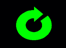 Screenshot from PosiTest ATA of the green Reset icon