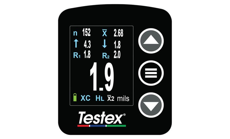 Testex Replica Tape for Measuring Surface Profile