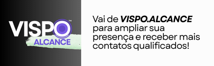 VISPO.ALCANCE logo with text promoting expanding presence and getting more qualified contacts.