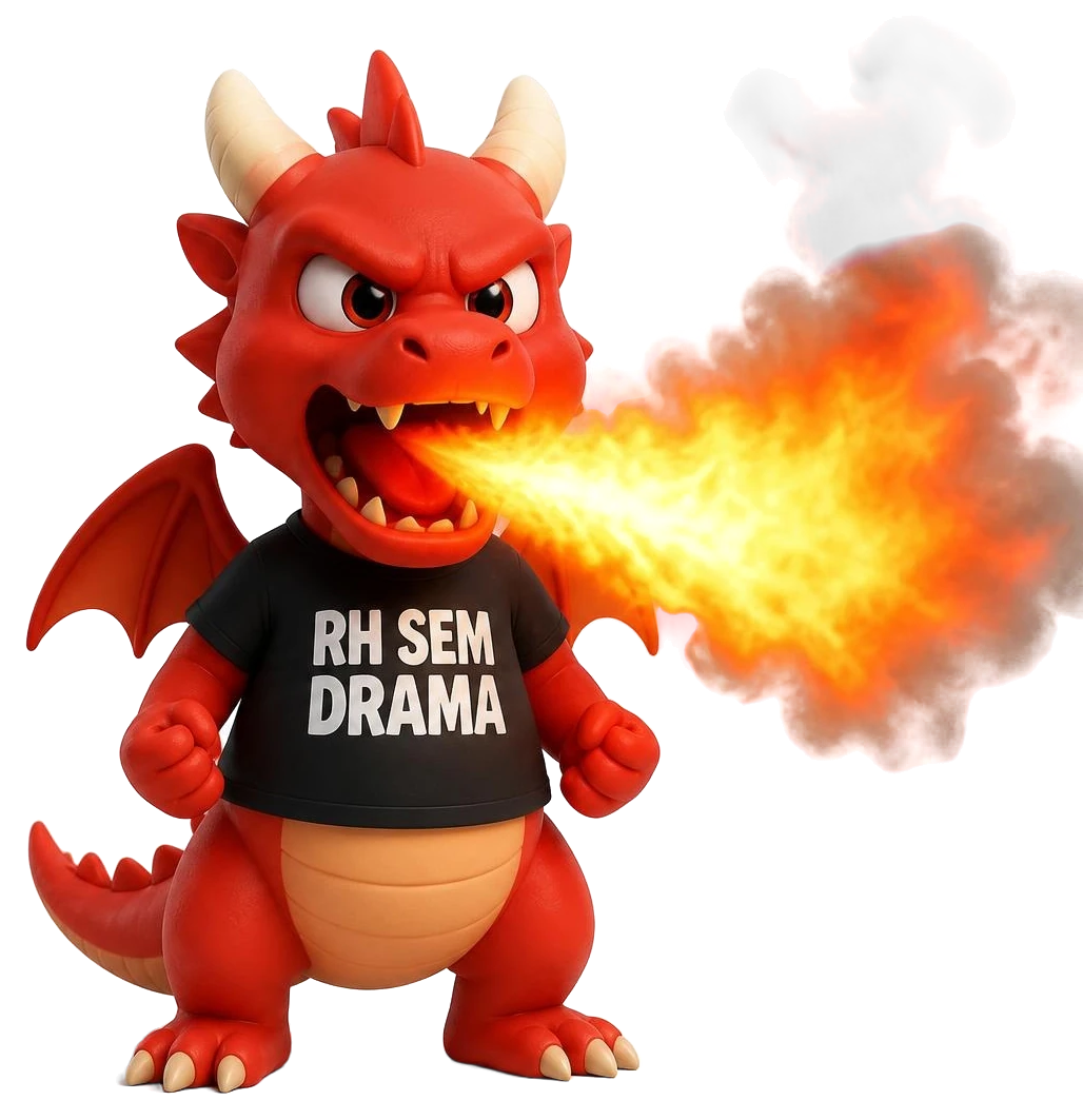 Átmos em chamas, representando o drama crítico