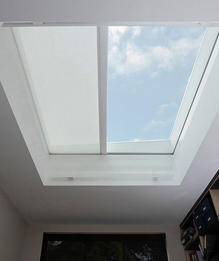 Blindspace concealed blinds skylights hover