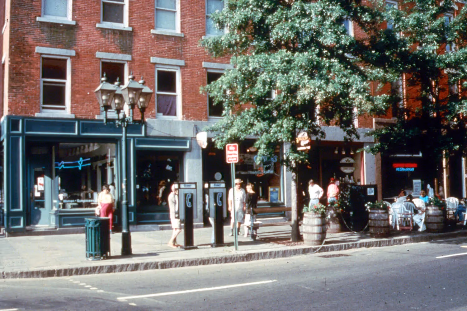 Chapel Street and College Street