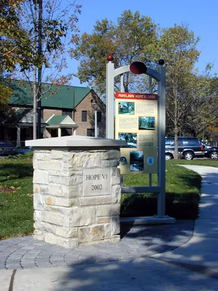 Monument Park at Parklawn Public Housing Development