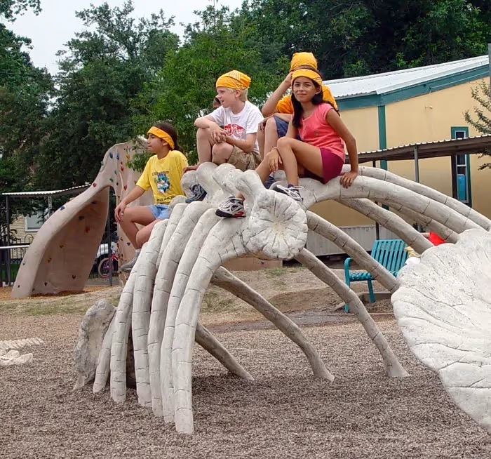 Travis Elementary School Dinosaur Park