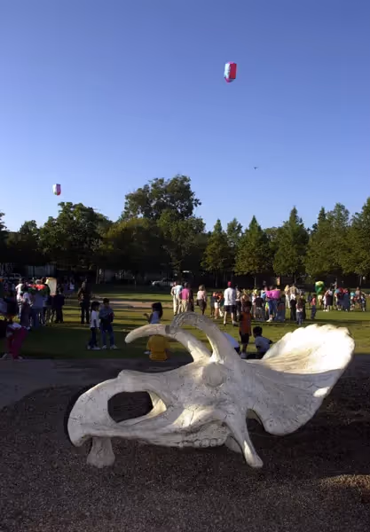 Travis Elementary School Dinosaur Park