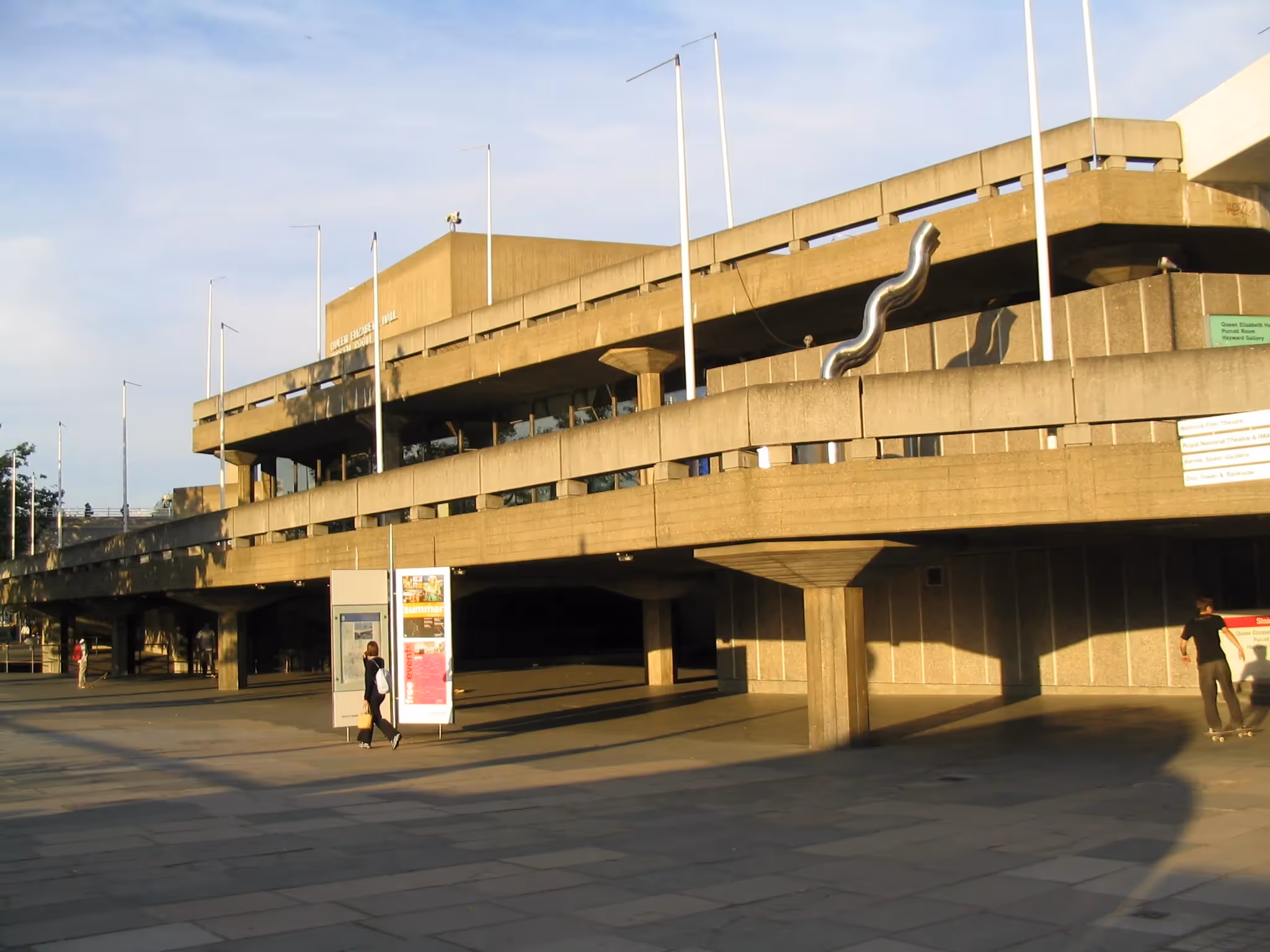 The South Bank Centre: National Theatre, Royal Festival Hall, and Queen Elizabeth Hall