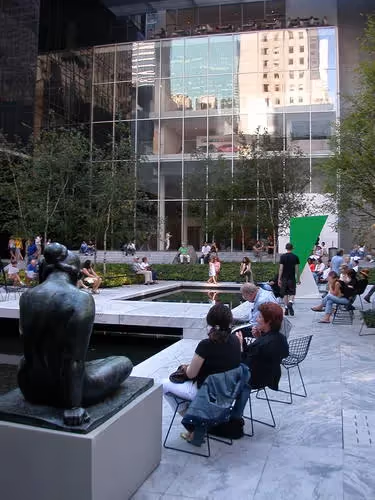 Museum of Modern Art Interior and Sculpture Garden
