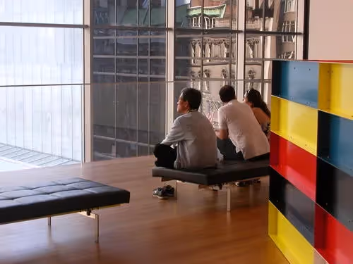 Museum of Modern Art Interior and Sculpture Garden