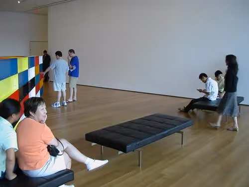 Museum of Modern Art Interior and Sculpture Garden