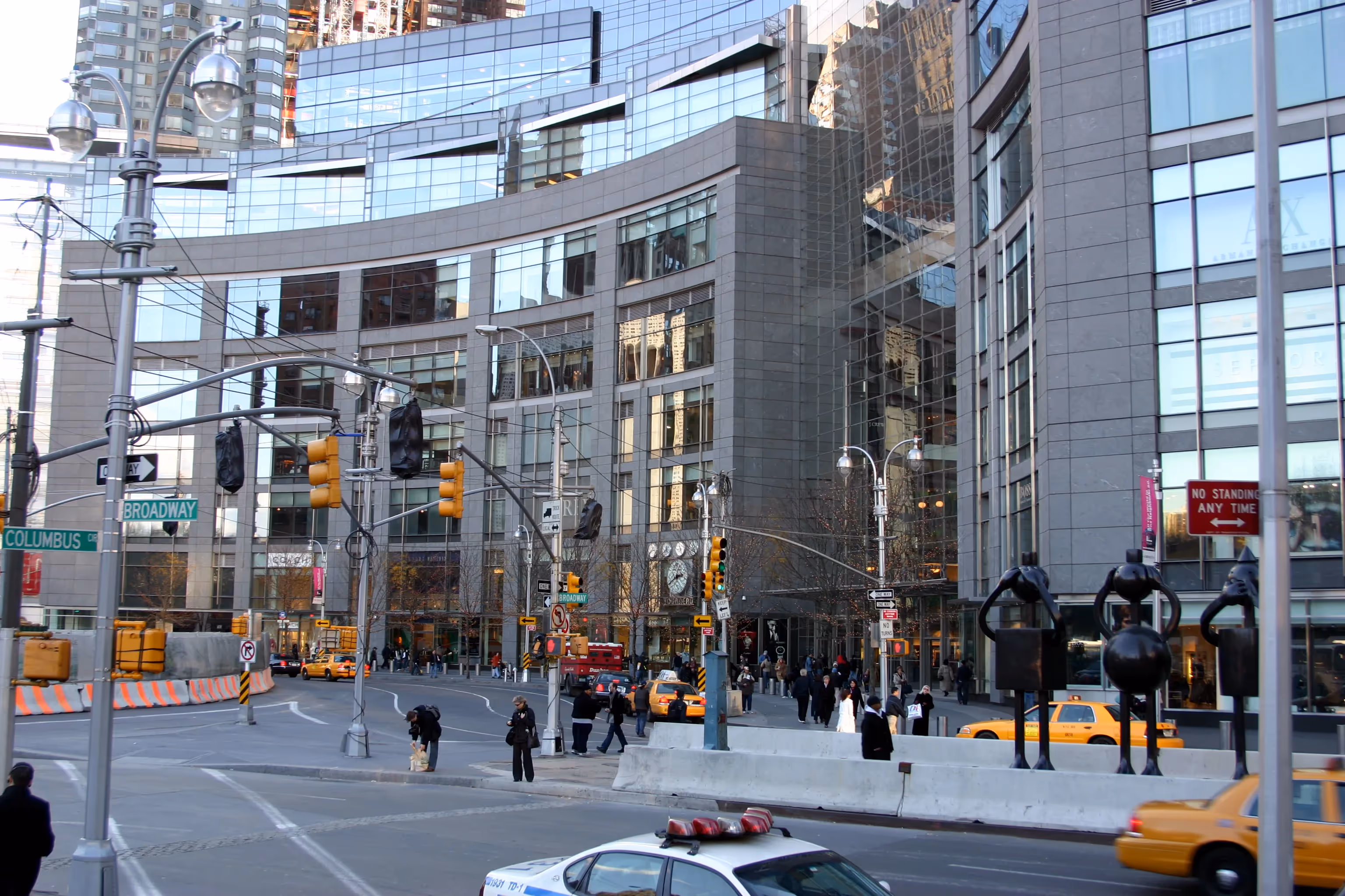 Time Warner Center and Columbus Circle